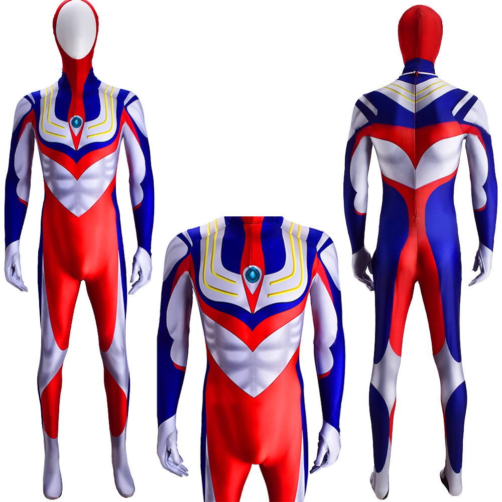 Digga Ultraman Kreative einzigartige Kostüme für Halloween Party Show Geburtstagsgeschenke Superhelden Anzug der Animation Netflix Ultraman
