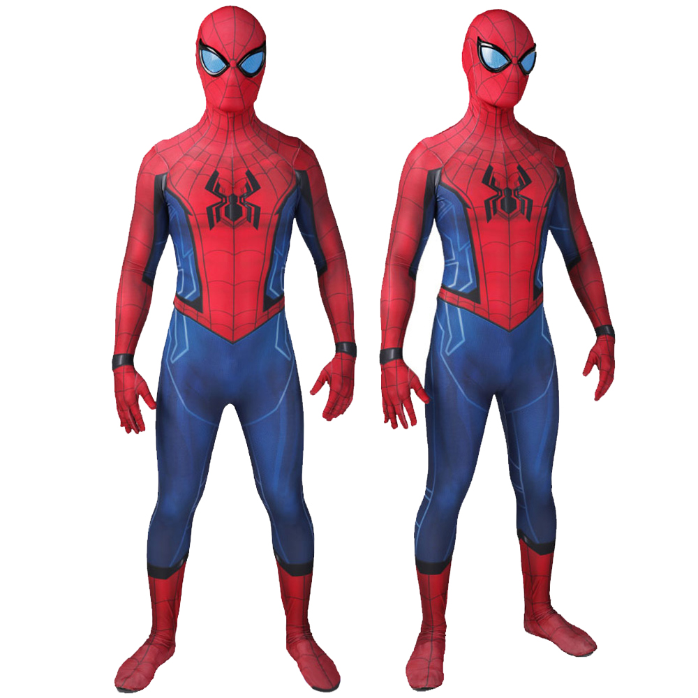 Film Marvel Classic Classic Superhelden Spider-Man Homecoming Avengers Campus Premium Cosplay Halloween Bodysuit Outfit Erwachsene/Kinder