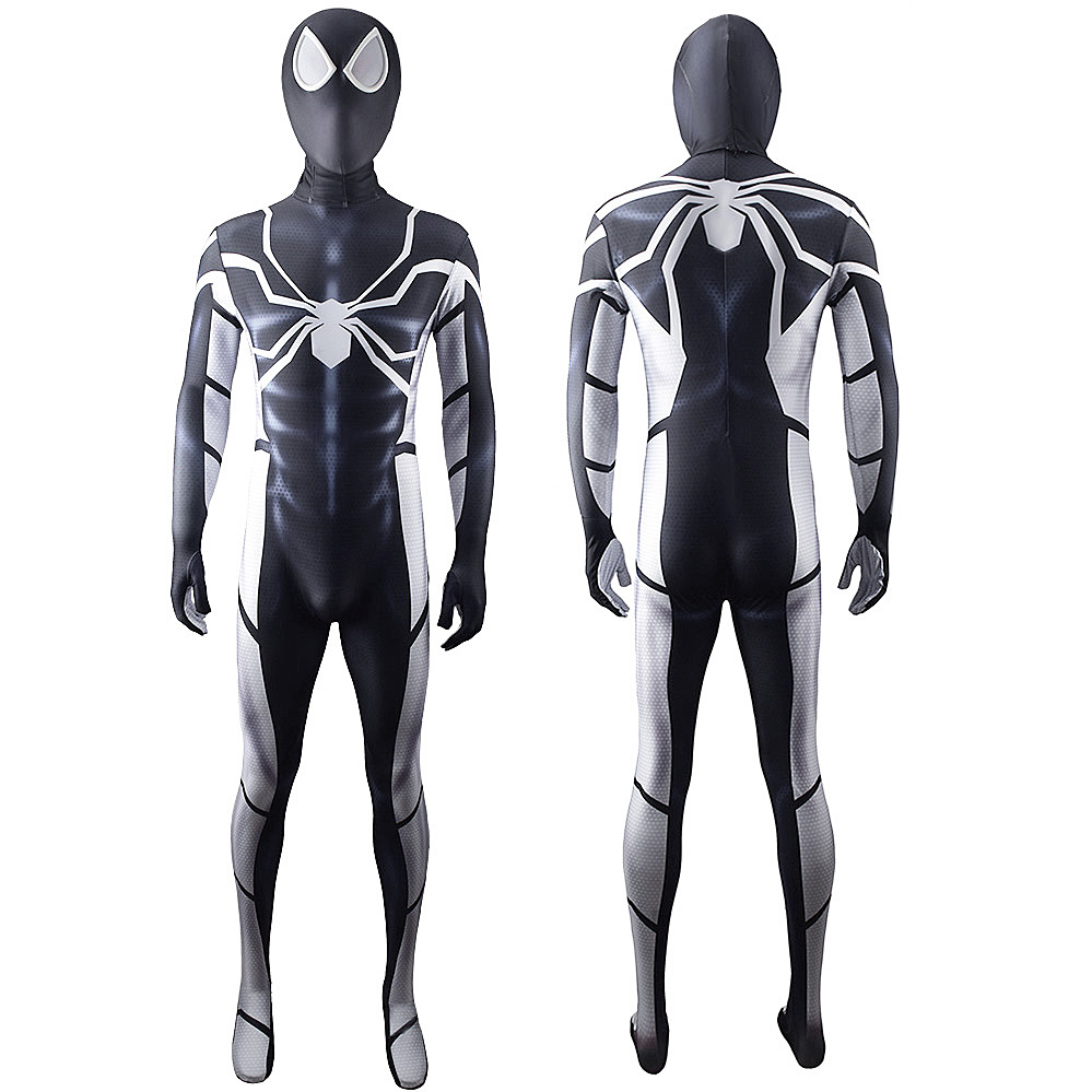 Future Foundation Cosplay Halloween Stealth Anzug Spider-Man Strumpfhosen Comic Conventions Stufe Performance Kostüme Deluxe Strumpfhosen Jumpsuit Erwachsene/Kinder