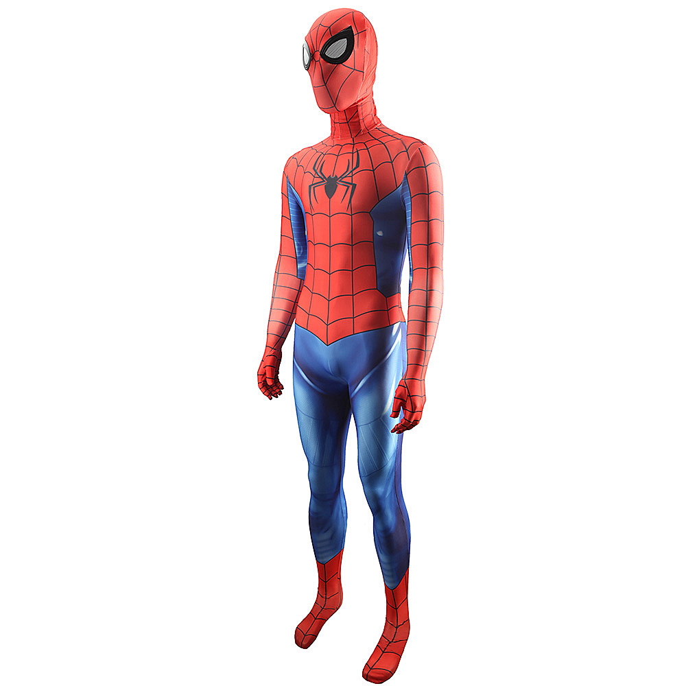 Halloween Spiderman Superhelden Cosplay Herren Kostüm BodySuit Jungenuit Spandex 3D -Stil Zentai Anzüge für Erwachsene Kinder
