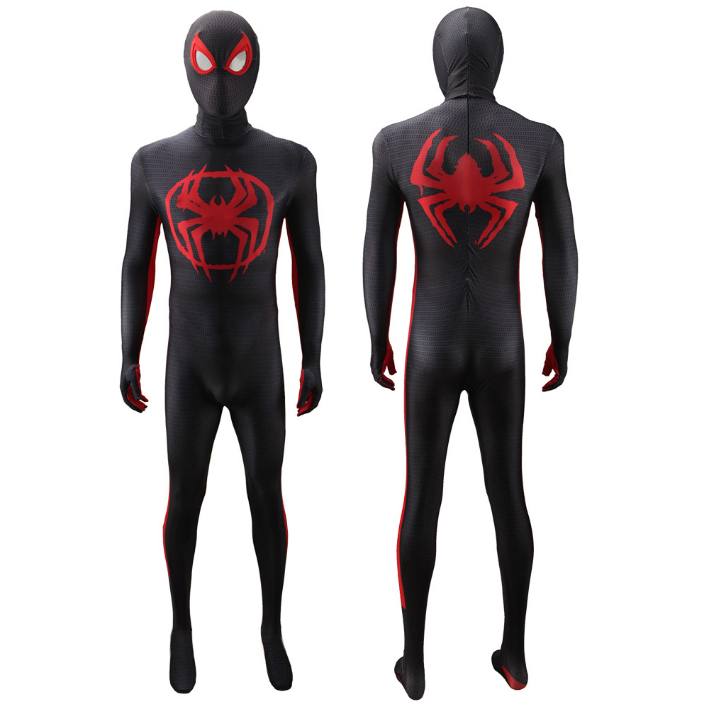 Cosplay-Kostüm Spider-Man über den Spider-Vers Superhelden Halloween Cosplay einteilige Strumpfhosen BodySuit für Erwachsene Kinder