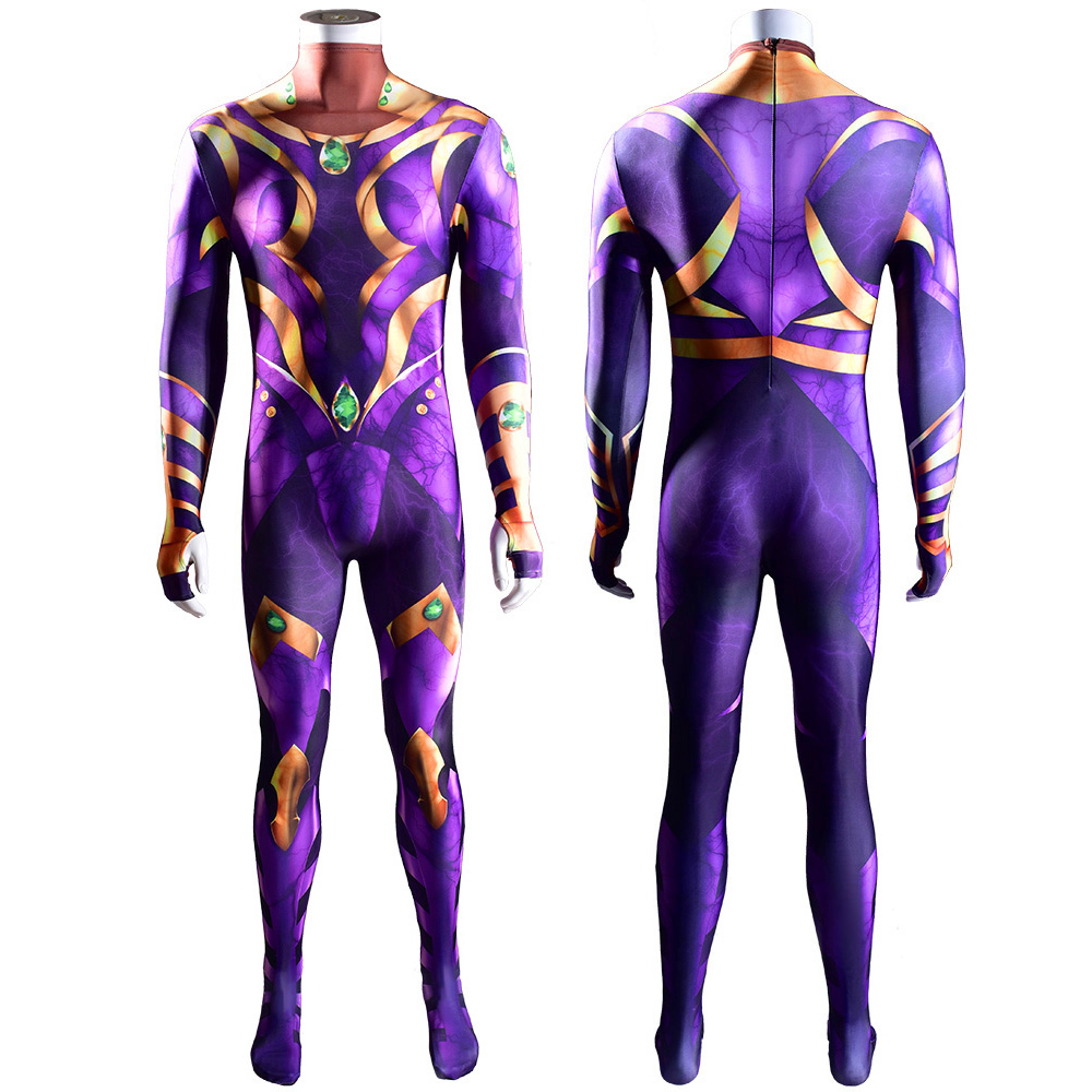 Titans dritte Staffel Spark Halloween Kostümkompatible Superhelden BodySuit Strumpfhosen Overall Erwachsene/Kinder Party Cosplay 3D -Stil Beste Geschenke