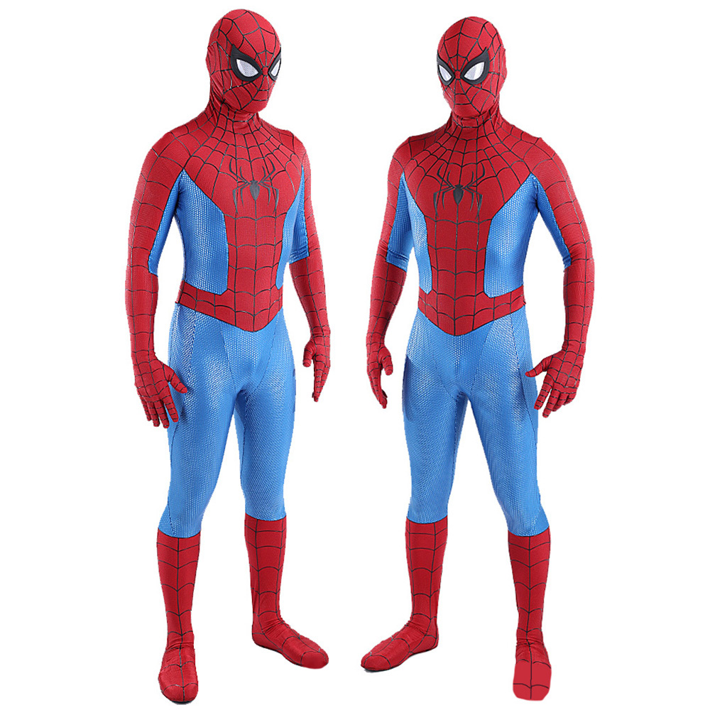 Superhero Marvel Spider-Man Party Bühnen Kostüm Halloween Cosplay Show Bodysuit Outfit Erwachsener/Kinder Deluxe Strumpfhosen Jumpsuit