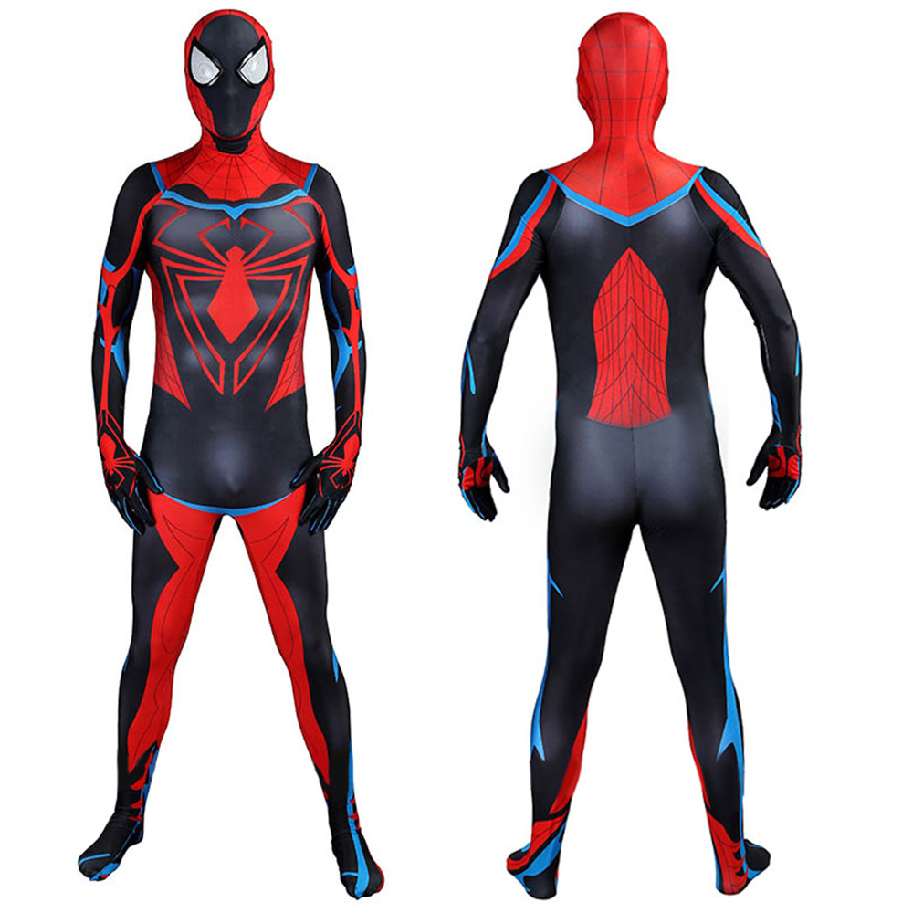 Spiderman Unlimited Superhelden Strumpfhosen Comic Conventions Bühnenaufführung Cosplay Halloween Kostüme Erwachsener 3D -Stil -Bodysuit Outfit