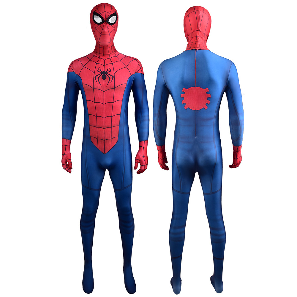 Spiel PS5 Superhero Spiderman Marvel Miles Morales Bodega Marvel Comics Halloween Kostümideen für Erwachsene/Kinder BodySuit Overpit Outfit Deluxe Strumpfhosen
