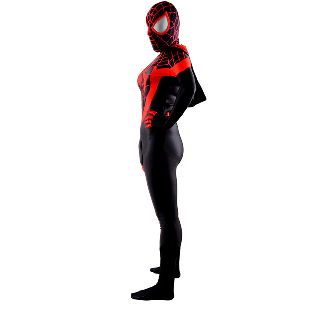 Superhelden Miles Moreals Spider Girl Frau Halloween Cosplay BodySuit Strumpfhosen Outfit Kostüme Erwachsener/Kinder 3D -Stil
