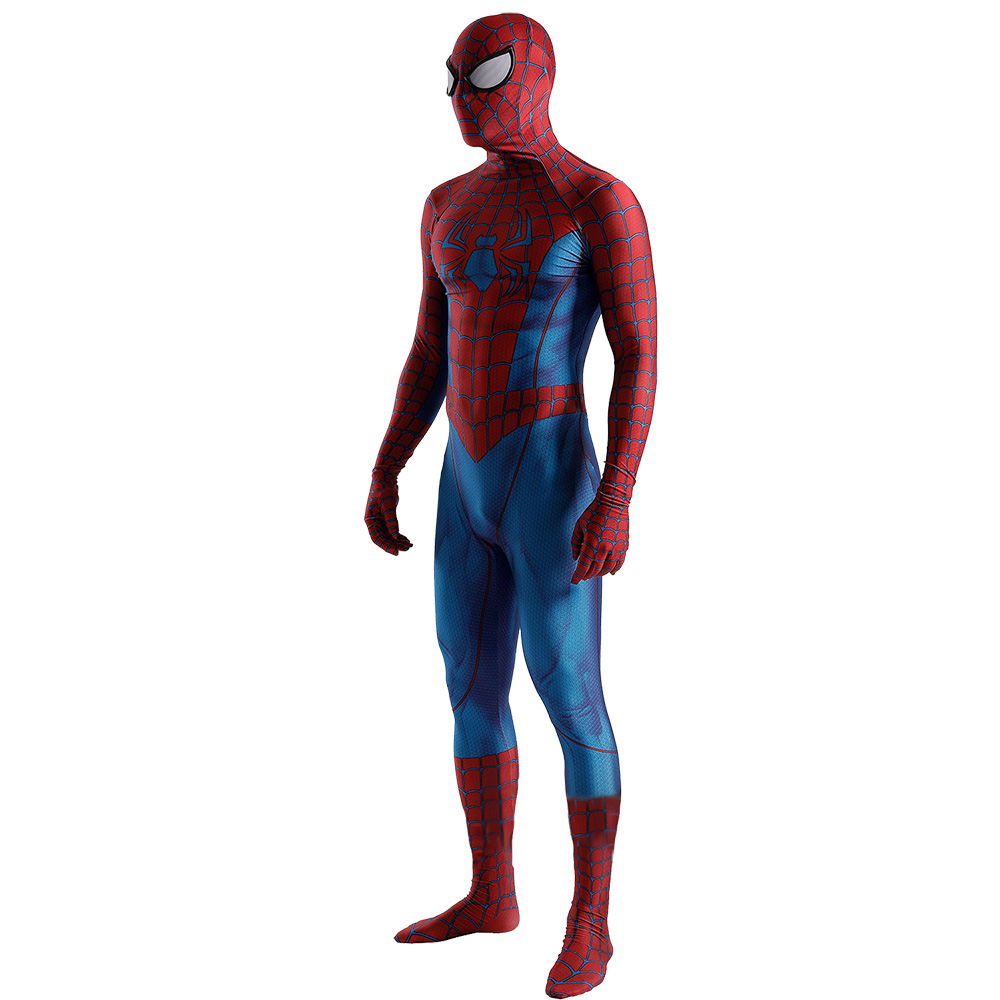 Marvel Superhelden Spider-Man Muskelanzug Cosplay hochwertige Kostüme Halloween Party Geburtstag Kostüme BodySuit Strumpfhosen Jüngerkörper Erwachsener/Kinder 3D-Stil